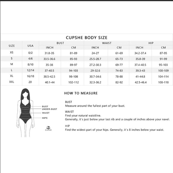 NWT CUPSHE Live on the beach CROSS STRAPPY DEEP V NECK padded BATHING SWIMSUIT♥️ - Picture 8 of 10